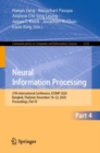 Neural Information Processing : 27th International Conference, ICONIP 2020, Bangkok, Thailand, November 18-22, 2020, Proceedings, Part IV - eBook