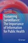 Sustaining Surveillance:  The Importance of Information  for Public Health - eBook