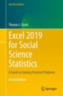 Excel 2019 for Social Science Statistics : A Guide to Solving Practical Problems - eBook