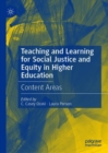 Teaching and Learning for Social Justice and Equity in Higher Education : Content Areas - eBook