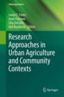 Research Approaches in Urban Agriculture and Community Contexts - eBook