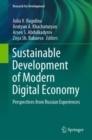Sustainable Development of Modern Digital Economy : Perspectives from Russian Experiences - eBook