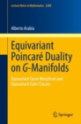 Equivariant Poincare Duality on G-Manifolds : Equivariant Gysin Morphism and Equivariant Euler Classes - eBook
