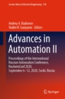 Advances in Automation II : Proceedings of the International Russian Automation Conference, RusAutoConf2020, September 6-12, 2020, Sochi, Russia - eBook