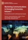 Marketing Communications in Emerging Economies, Volume I : Foundational and Contemporary Issues - eBook