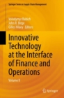 Innovative Technology at the Interface of Finance and Operations : Volume II - eBook