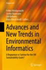 Advances and New Trends in Environmental Informatics : A Bogeyman or Saviour for the UN Sustainability Goals? - eBook