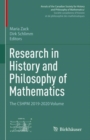 Research in History and Philosophy of Mathematics : The CSHPM 2019-2020 Volume - eBook
