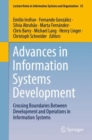 Advances in Information Systems Development : Crossing Boundaries Between Development and Operations in Information Systems - eBook