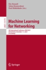 Machine Learning for Networking : 4th International Conference, MLN 2021, Virtual Event, December 1-3, 2021, Proceedings - eBook