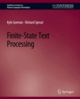 Finite-State Text Processing - eBook
