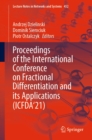 Proceedings of the International Conference on Fractional Differentiation and its Applications (ICFDA'21) - eBook