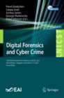 Digital Forensics and Cyber Crime : 12th EAI International Conference, ICDF2C 2021, Virtual Event, Singapore, December 6-9, 2021, Proceedings - eBook