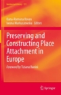 Preserving and Constructing Place Attachment in Europe - eBook