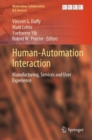 Human-Automation Interaction : Manufacturing, Services and User Experience - eBook