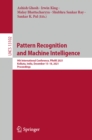 Pattern Recognition and Machine Intelligence : 9th International Conference, PReMI 2021, Kolkata, India, December 15-18, 2021, Proceedings - eBook