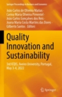 Quality Innovation and Sustainability : 3rd ICQIS, Aveiro University, Portugal, May 3-4, 2022 - eBook