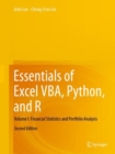Essentials of Excel VBA, Python, and R : Volume I: Financial Statistics and Portfolio Analysis - eBook