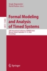 Formal Modeling and Analysis of Timed Systems : 20th International Conference, FORMATS 2022, Warsaw, Poland, September 13-15, 2022, Proceedings - eBook