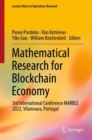 Mathematical Research for Blockchain Economy : 3rd International Conference MARBLE 2022, Vilamoura, Portugal - eBook