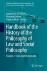 Handbook of the History of the Philosophy of Law and Social Philosophy : Volume 2: From Kant to Nietzsche - eBook