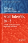 From Intervals to -? : Towards a General Description of Validated Uncertainty - eBook