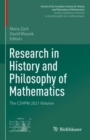 Research in History and Philosophy of Mathematics : The CSHPM 2021 Volume - eBook