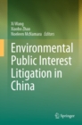 Environmental Public Interest Litigation in China - eBook
