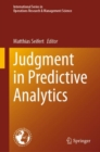 Judgment in Predictive Analytics - eBook