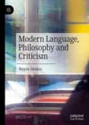Modern Language, Philosophy and Criticism - eBook