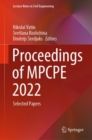 Proceedings of MPCPE 2022 : Selected Papers - eBook