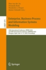 Enterprise, Business-Process and Information Systems Modeling : 24th International Conference, BPMDS 2023, and 28th International Conference, EMMSAD 2023, Zaragoza, Spain, June 12-13, 2023, Proceeding - eBook