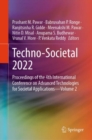 Techno-Societal 2022 : Proceedings of the 4th International Conference on Advanced Technologies for Societal Applications-Volume 2 - eBook