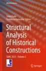Structural Analysis of Historical Constructions : SAHC 2023 - Volume 2 - eBook