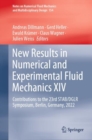 New Results in Numerical and Experimental Fluid Mechanics XIV : Contributions to the 23rd STAB/DGLR Symposium, Berlin, Germany, 2022 - eBook