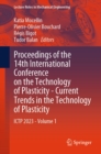 Proceedings of the 14th International Conference on the Technology of Plasticity - Current Trends in the Technology of Plasticity : ICTP 2023 - Volume 1 - eBook