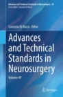 Advances and Technical Standards in Neurosurgery : Volume 49 - eBook