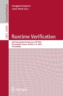 Runtime Verification : 23rd International Conference, RV 2023, Thessaloniki, Greece, October 3-6, 2023, Proceedings - eBook