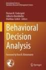 Behavioral Decision Analysis - eBook
