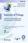 Internet of Things. Advances in Information and Communication Technology : 6th IFIP International Cross-Domain Conference, IFIPIoT 2023, Denton, TX, USA, November 2-3, 2023, Proceedings, Part II - eBook