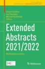 Extended Abstracts 2021/2022 : Methusalem Lectures - eBook