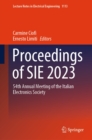 Proceedings of SIE 2023 : 54th Annual Meeting of the Italian Electronics Society - eBook