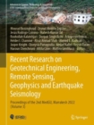 Recent Research on Geotechnical Engineering, Remote Sensing, Geophysics and Earthquake Seismology : Proceedings of the 2nd MedGU, Marrakesh 2022 (Volume 3) - eBook