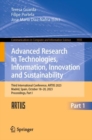 Advanced Research in Technologies, Information, Innovation and Sustainability : Third International Conference, ARTIIS 2023, Madrid, Spain, October 18-20, 2023, Proceedings, Part I - eBook