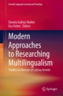 Modern Approaches to Researching Multilingualism : Studies in Honour of Larissa Aronin - eBook