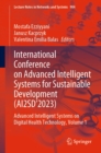 International Conference on Advanced Intelligent Systems for Sustainable Development (AI2SD'2023) : Advanced Intelligent Systems on Digital Health Technology, Volume 1 - eBook