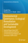 Environmental Governance, Ecological Remediation and Sustainable Development : Selected Papers from 2023 3rd International Conference on Environmental Pollution and Governance (ICEPG 2023) - eBook