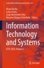 Information Technology and Systems : ICITS 2024, Volume 2 - eBook