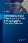 Alessandro Piccolomini's Early Astronomical Works: II. An Examination of Their Scientific Content - eBook