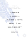 British Women's Writing from Bronte to Bloomsbury, Volume 3 : 1880s and 1890s - eBook